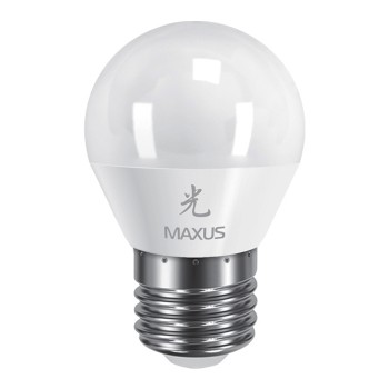 Светодиодная лампа Maxus LED-440 G45 F 5W 4100K 220V E27 AP